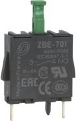 Picture of Schneider Electric Blok zestyków pojedynczy 1Z do obudów drukowanych (ZBE701)