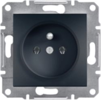 Picture of Schneider Electric Gniazdo Asfora pojedyncze antracyt (EPH2800171)