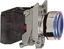 Attēls no Schneider Electric Przycisk sterowniczy 22mm niebieski 1Z 1R z samopowrotem Z podświetleniem (XB4BW36M5)