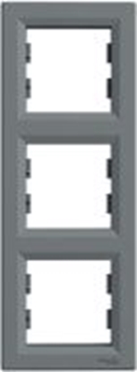 Picture of Schneider Electric Ramka 3-krotna pionowa stal (EPH5810362)
