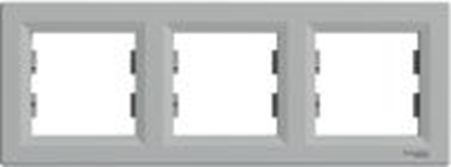 Picture of Schneider Electric Ramka 3-krotna pozioma aluminium (EPH5800361)