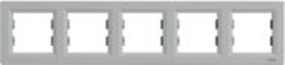 Picture of Schneider Electric Ramka 5-krotna pozioma aluminium (EPH5800561)