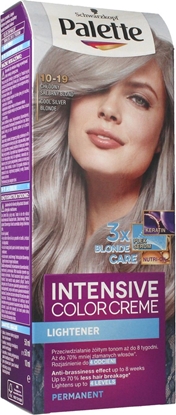 Attēls no Schwarzkopf Farba do wosów w kremie 10-19 Chodny Srebrzysty Blond