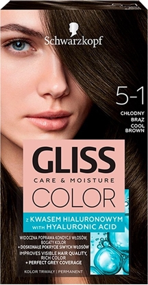 Picture of Schwarzkopf Gliss Color nr 5-1 Chłodny Brąz