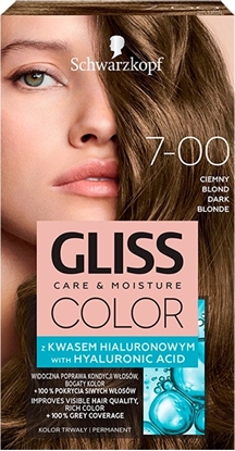 Attēls no Schwarzkopf Gliss Color nr 7-00 ciemny blond