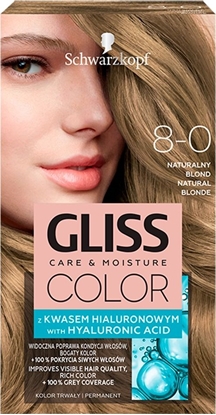 Picture of Schwarzkopf Gliss Color nr 8-0 naturalny blond