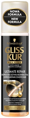 Attēls no Schwarzkopf Gliss Kur Ultimate Repair Ekspresowa odżywka do włosów 200ml