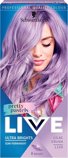 Picture of Schwarzkopf Krem koloryzujcy Live Krem Pretty Pastels L120 Lilac Crush
