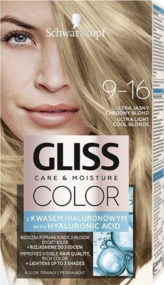 Picture of Schwarzkopf SCHWARZKOPF_Gliss Color krem koloryzujcy do wosów 9-16 Chodny Blond