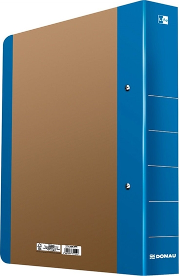 Picture of Segregator Donau Life 2-ringowy A4 50mm niebieski (493178)