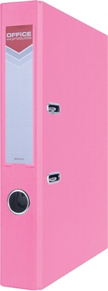 Picture of Segregator Office Products Officer 2-ringowy A4 55mm róowy (21011111-13)