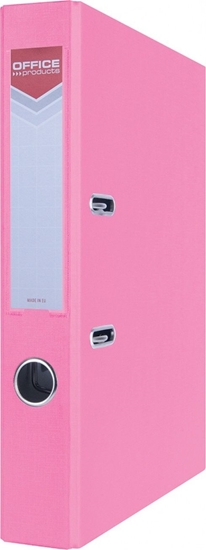 Picture of Segregator Office Products Officer 2-ringowy A4 55mm róowy (21011111-13)