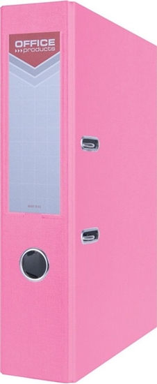 Picture of Segregator Office Products Officer 2-ringowy A4 75mm róowy (21011211-13)