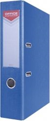 Picture of Segregator Office Products Officer dwigniowy A4 75mm niebieski (21011211-01)