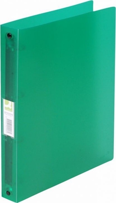 Picture of Segregator Q-Connect Brak danych 4-ringowy A4 25mm zielony (KF02906)