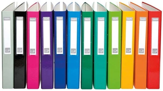 Picture of Segregator VauPe A4 40mm pomaraczowy (056/16)