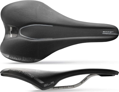 Attēls no Selle Italia Siodo SELLE ITALIA SLR BOOST L (id match - L1) ti 316 tube 7, fibra-tek, czarne (NEW)