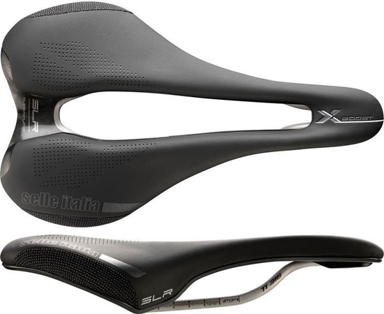 Изображение Selle Italia Siodo SELLE ITALIA SLR BOOST X-CROSS SUPERFLOW S (id match - S3) ti 316 tube 7, fibra-tek, czarne (NEW)