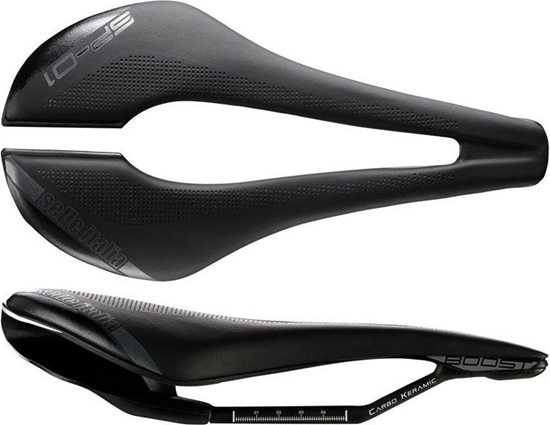 Изображение Selle Italia Siodo SELLE ITALIA SP-01 BOOST KIT CARBONIO SUPERFLOW L (id match - L3) carbon/keramic 7x9, fibra-tek, 166g czarne (NEW)