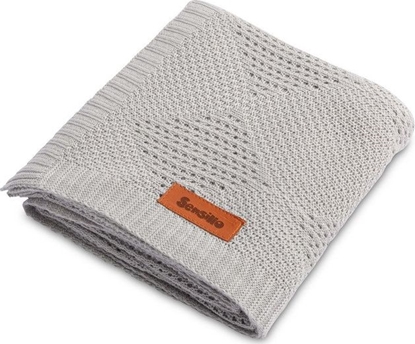 Attēls no Sensillo KOC BAMBUS 100% 100X80CM SZARY