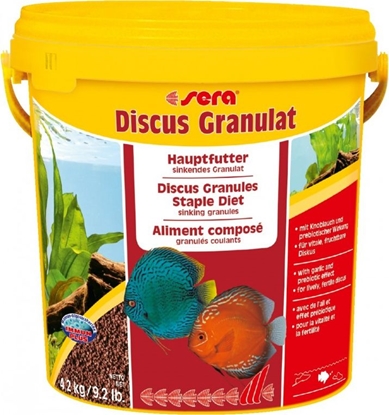Attēls no Sera Discus Granules Nature 4,2 kg/10L, granulat - pokarm dla pielgnic