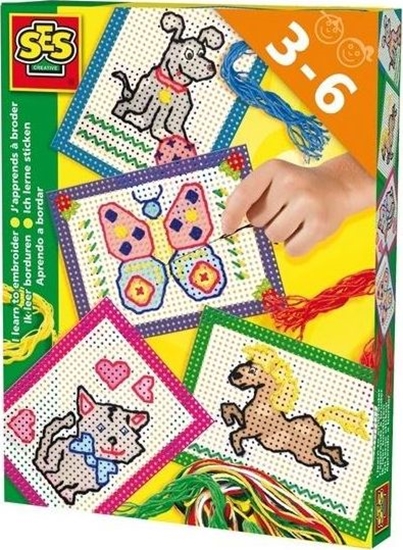 Изображение SES Zestaw do nauki wyszywania