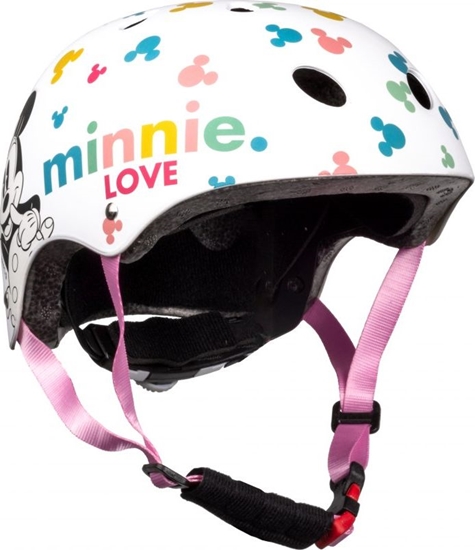Picture of Seven Kask sportowy Minnie Mouse white 9080 SEVEN