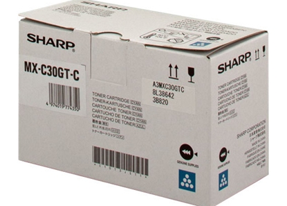 Picture of Sharp MX-C30GTC toner cartridge 1 pc(s) Original Cyan
