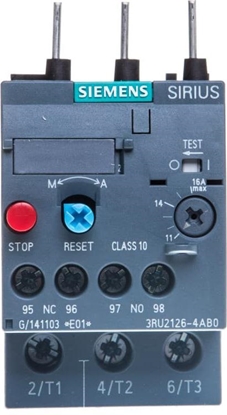Picture of Siemens Przekaźnik przeciążeniowy termiczny 1Z 11-16A S0 3RU2126-4AB0