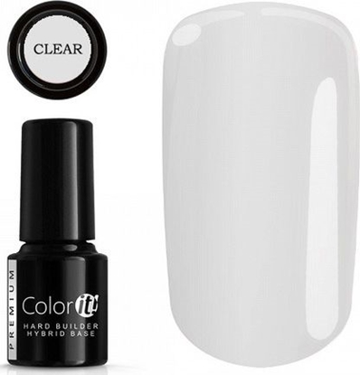 Attēls no Silcare Baza pod lakier hybrydowy Color It Premium Hard Builder Hybrid Base Clear 6g