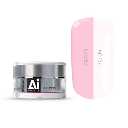 Attēls no Silcare el do paznokci Gel Affinity Ice Pink 15g