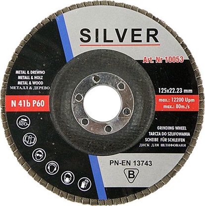 Picture of Silver ciernica listkowa 125mm P60 (10053)