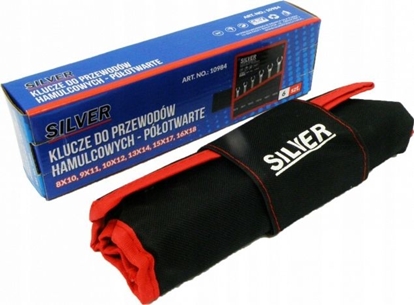 Изображение Silver zestaw kluczy paskich póotwartych, komplet 6 sztuk (10984)