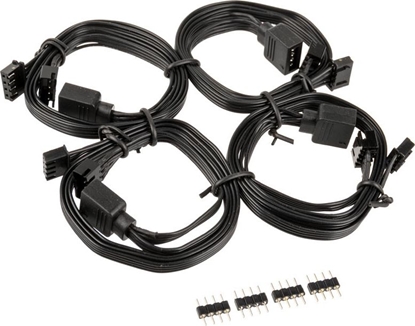 Attēls no SilverStone SST-CPL01 - 4-pinowy przeduacz RGB Y - 60 CM