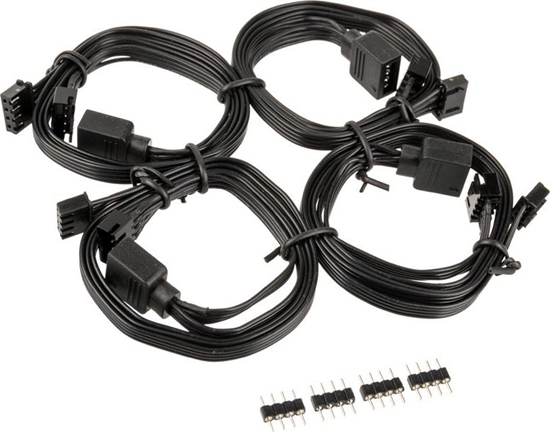 Picture of SilverStone SST-CPL01 - 4-pinowy przeduacz RGB Y - 60 CM