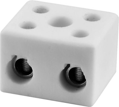 Picture of Simet Zczka gwintowa porcelanowa 16mm 2 tory biaa (80732516)