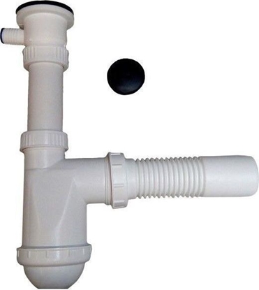 Picture of Syfon Unimet SYFON ZLEWOZMYWAKOWY 1 KOMORA - SITKO MET. Z WYJCIEM NA PRA