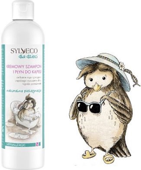 Picture of Sylveco Delikatny kremowy szampon, płyn do kąpieli dla niemowląt i małych dzieci
