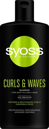 Изображение Syoss Curls & Waves Szampon podkreślający loki