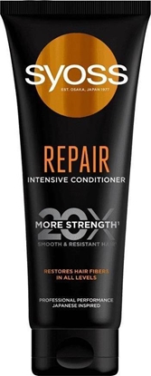 Attēls no Syoss SYOSS_Repair Intensive Conditioner20X More Strength odwbudowujca odywka do wosów zniszczonych 250ml