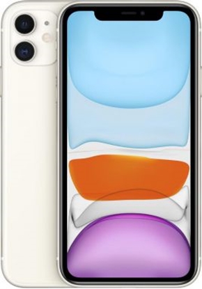 Изображение Smartfon Apple iPhone 11 4/64GB Biały (MWLU2) (MHDC3)