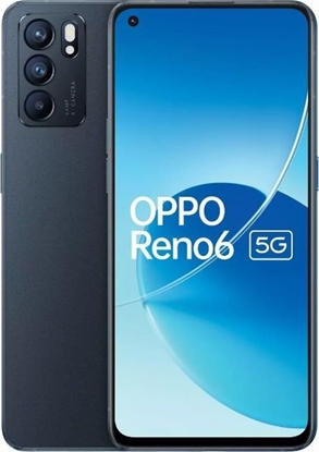 Attēls no OPPO Reno 6 16.3 cm (6.4") Dual SIM Android 11 5G USB Type-C 8 GB 128 GB 4300 mAh Black