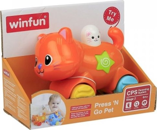 Picture of Smily Play Zwierzaki Nacinij i Jed Kot pomaraczowy (000734)