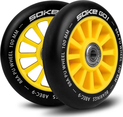 Изображение Soke Kóka do hulajnogi 100 mm óte 2 szt.