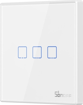 Picture of Sonoff Smart Wireless Wall Switch Sonoff T2EU3C-RF 433MHz (3-channel)