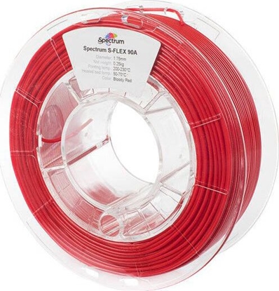 Picture of Spectrum Filament S-FLEX 90A Bloody Red 1,75 mm/0,25 kg