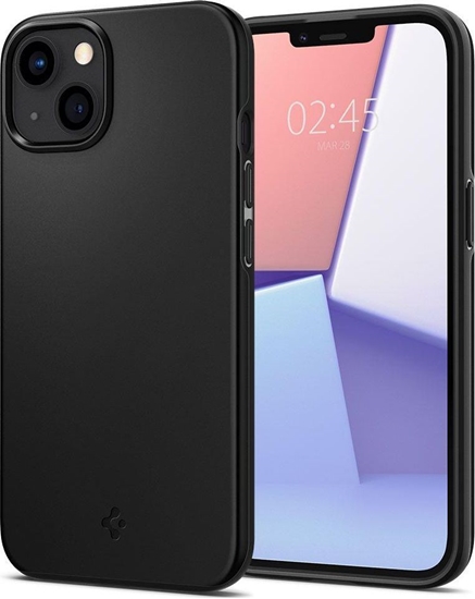 Picture of Spigen Etui Spigen Thin Fit Apple iPhone 13 Black