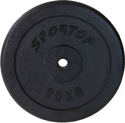 Attēls no Sportop obcienie eliwne 20 kg fi26