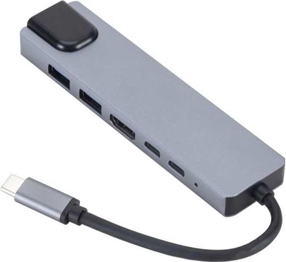 Picture of Stacja/replikator eSTUFF USB-C (ES623012)