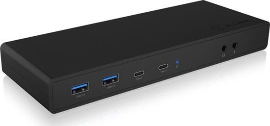 Picture of ICY BOX IB-DK2245AC Wired USB 3.2 Gen 1 (3.1 Gen 1) Type-C Black
